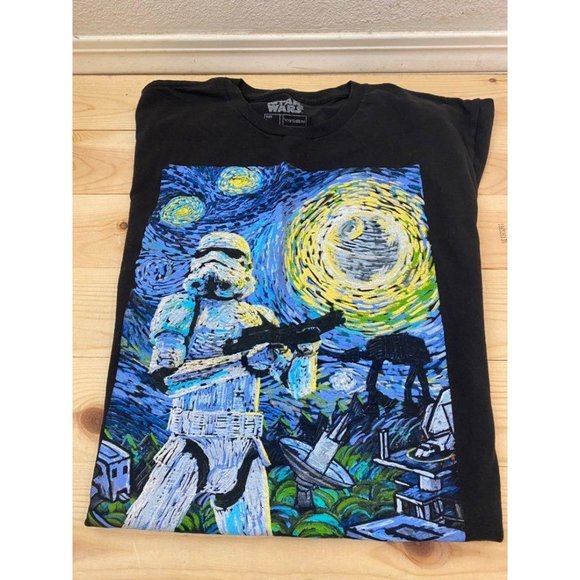Star Wars Fifth Sun Van Gough TShirt L
